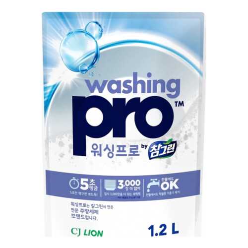 Средство для мытья посуды CJ Lion washing pro 1.2 л в Керхер