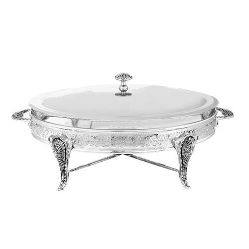 Блюдо с подогревом Regent Silverware Британи 44x25x21см овальное в Керхер