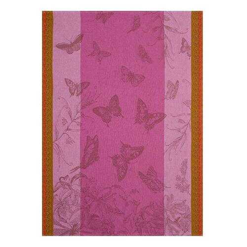 Полотенце кухонное LE JACQUARD FRANCAIS Jardin des papillons 38x54см, цвет фиолетовый в Керхер